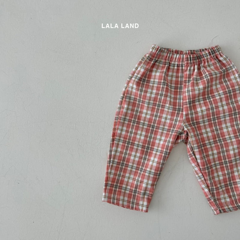Lalaland - Korean Children Fashion - #discoveringself - Double Check Pants - 12