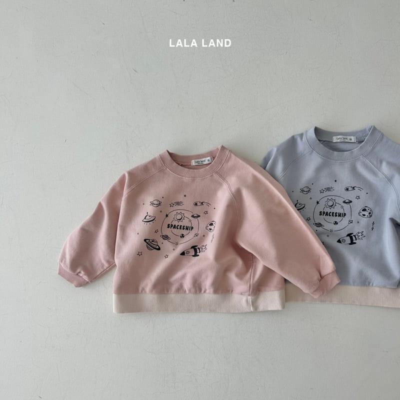 Lalaland - Korean Children Fashion - #discoveringself - Space Raglan Sweatshirt - 3