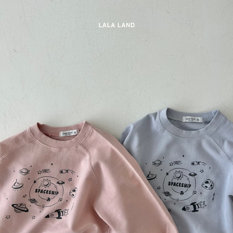Lalaland - Korean Children Fashion - #discoveringself - Space Raglan Sweatshirt - 4