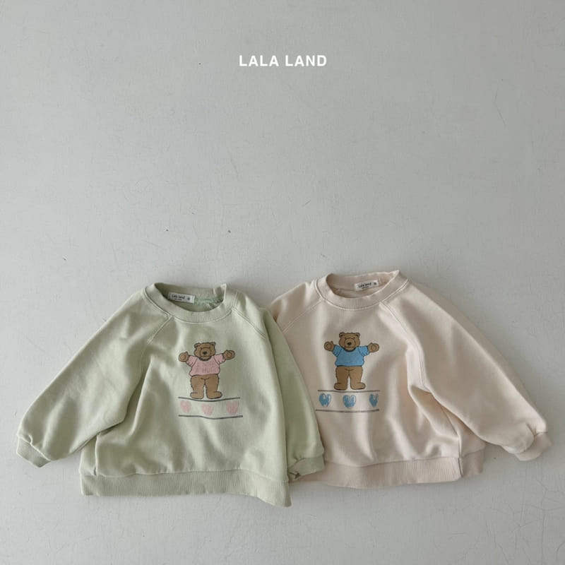 Lalaland - Korean Children Fashion - #fashionkids - Hug Bear Sweatshirt