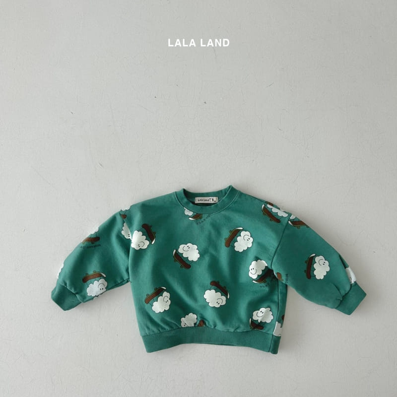 Lalaland - Korean Children Fashion - #kidsshorts - Cloud Sweatshirt - 9