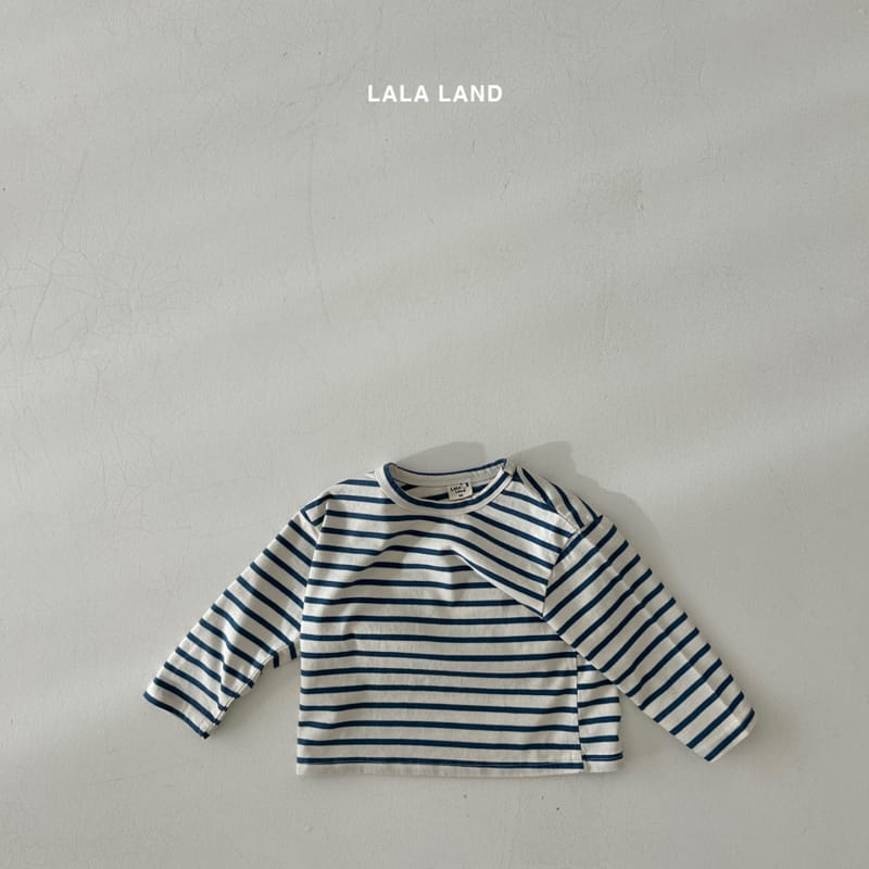 Lalaland - Korean Children Fashion - #kidsshorts - Stripes Tee - 6
