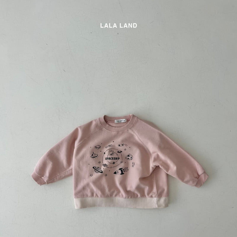 Lalaland - Korean Children Fashion - #kidsshorts - Space Raglan Sweatshirt - 5