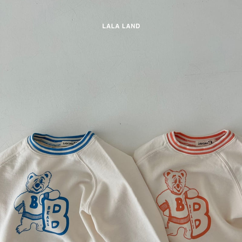 Lalaland - Korean Children Fashion - #kidsshorts - B Raglan Sweatshirt - 4