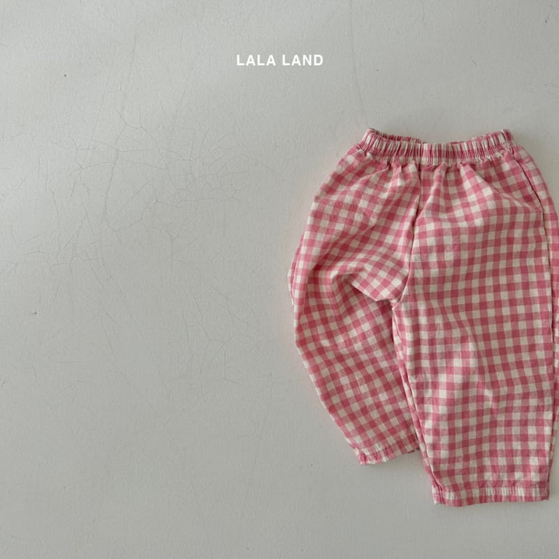 Lalaland - Korean Children Fashion - #kidsstore - Check Pants - 11