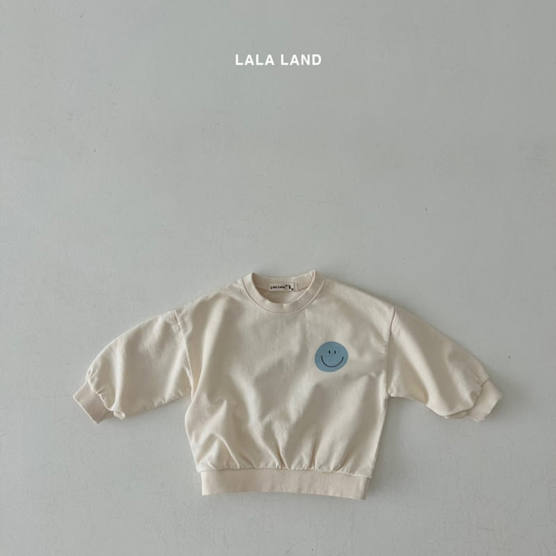 Lalaland - Korean Children Fashion - #kidzfashiontrend - Smile Sweatshirt - 9