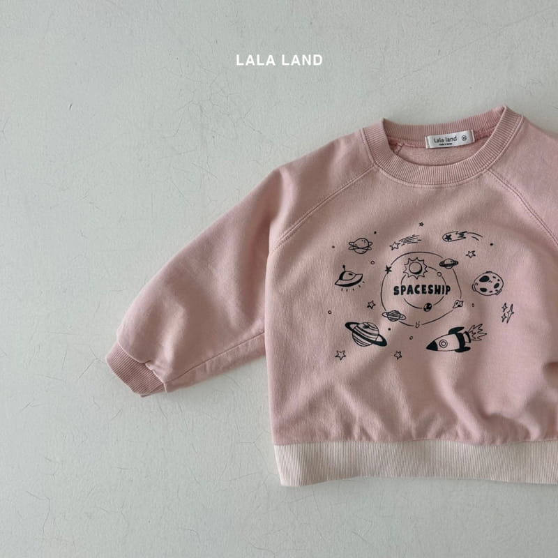 Lalaland - Korean Children Fashion - #kidzfashiontrend - Space Raglan Sweatshirt - 7