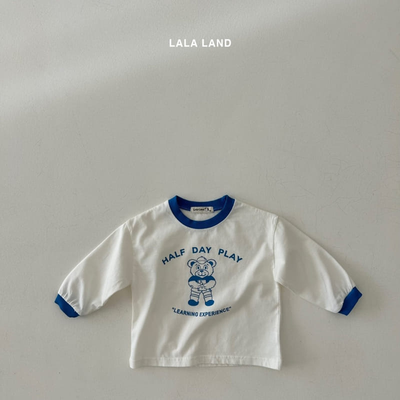 Lalaland - Korean Children Fashion - #littlefashionista - ABC Banding Tee - 8