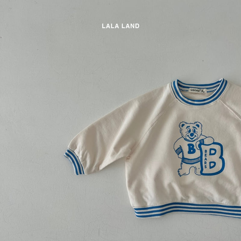 Lalaland - Korean Children Fashion - #littlefashionista - B Raglan Sweatshirt - 7