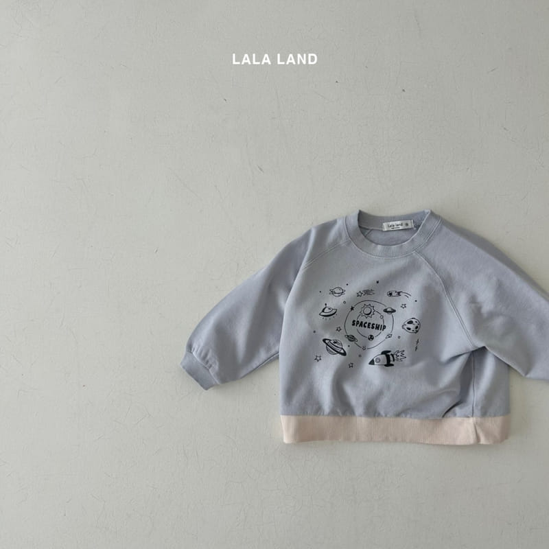 Lalaland - Korean Children Fashion - #littlefashionista - Space Raglan Sweatshirt - 9