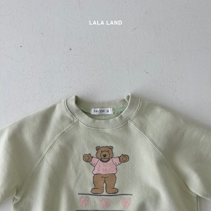 Lalaland - Korean Children Fashion - #littlefashionista - Hug Bear Sweatshirt - 6
