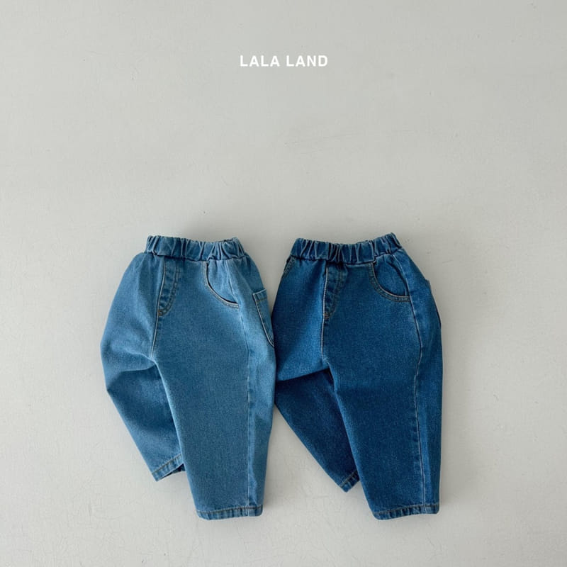 Lalaland - Korean Children Fashion - #magicofchildhood - Circle Baggy Jeans