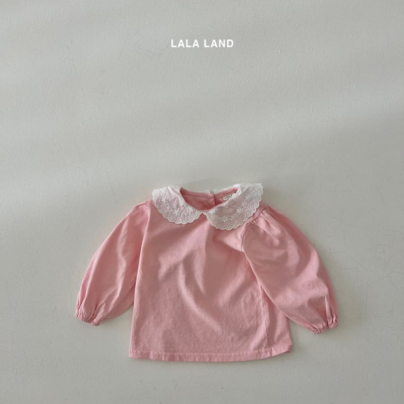 Lalaland - Korean Children Fashion - #minifashionista - Motice Collar Tee - 9