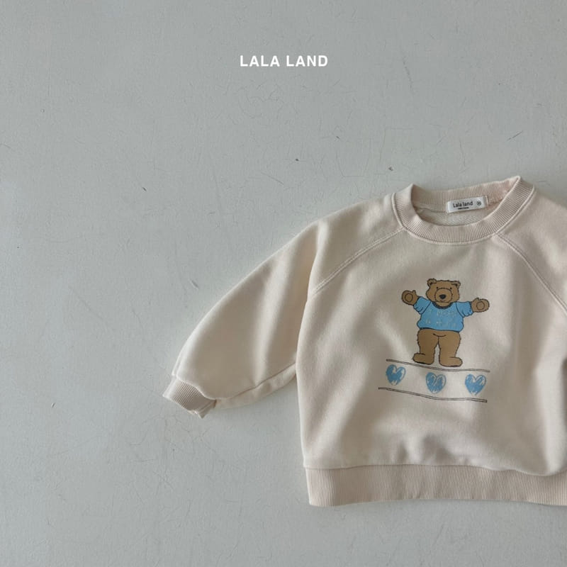 Lalaland - Korean Children Fashion - #prettylittlegirls - Hug Bear Sweatshirt - 9