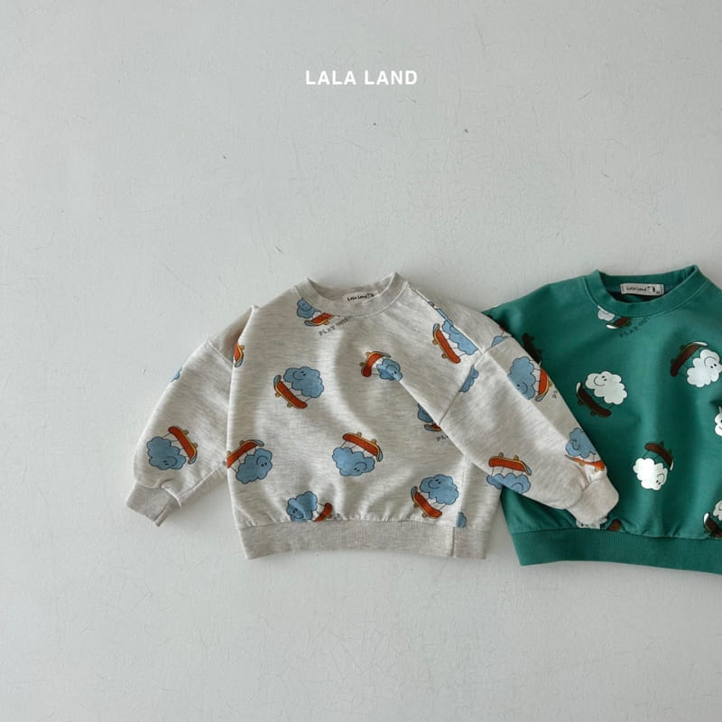 Lalaland - Korean Children Fashion - #stylishchildhood - Cloud Sweatshirt - 3