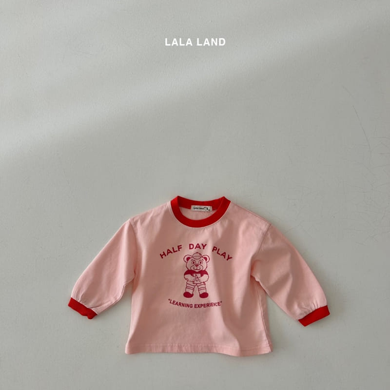 Lalaland - Korean Children Fashion - #todddlerfashion - ABC Banding Tee - 12