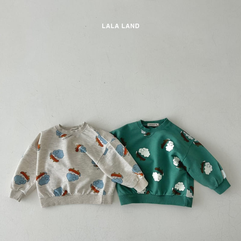 Lalaland - Korean Children Fashion - #todddlerfashion - Cloud Sweatshirt