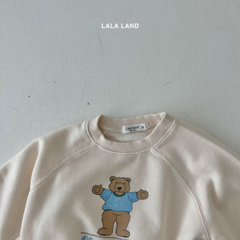 Lalaland - Korean Children Fashion - #todddlerfashion - Hug Bear Sweatshirt - 10
