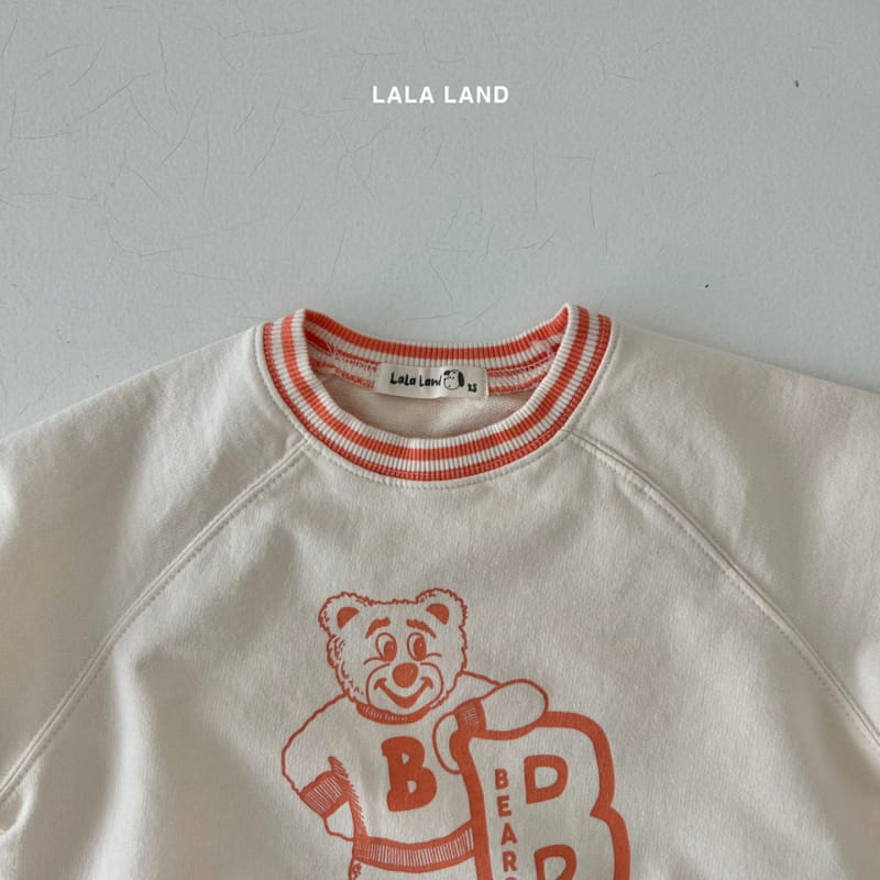 Lalaland - Korean Children Fashion - #toddlerclothing - B Raglan Sweatshirt - 12