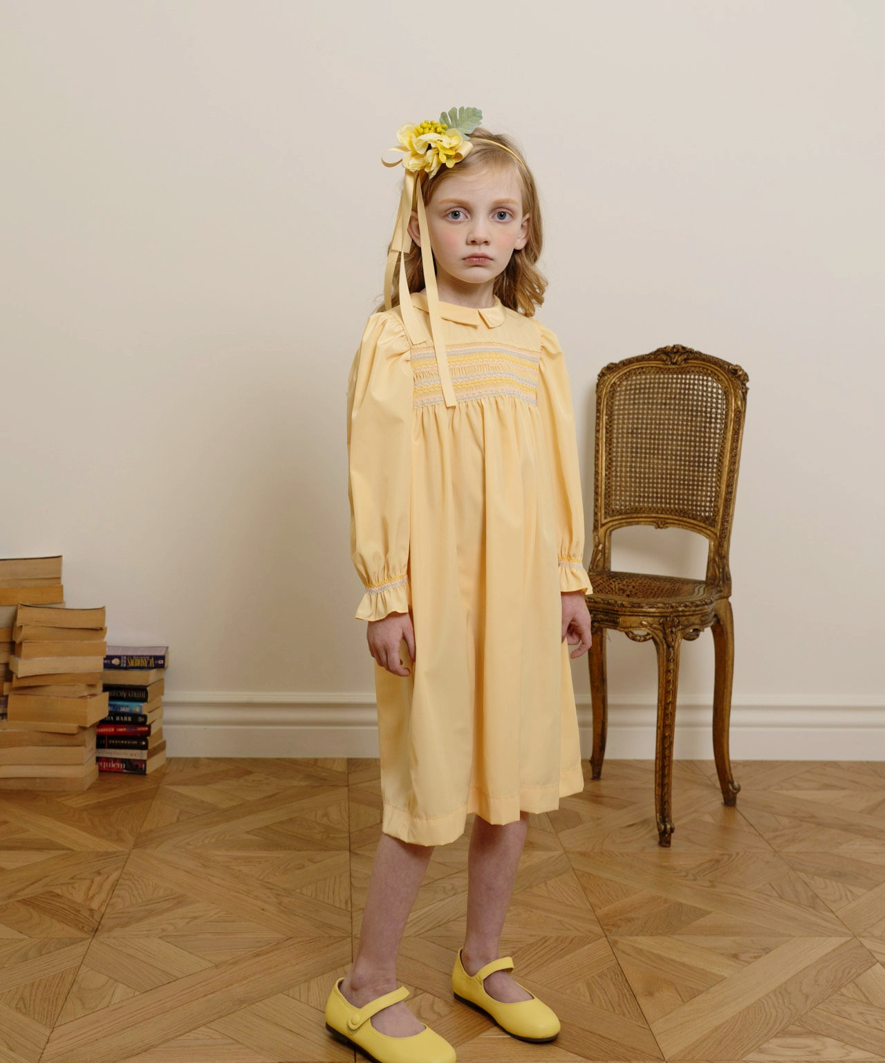 Le Bev - Korean Children Fashion - #childofig - Yellow Flower Hairband - 3