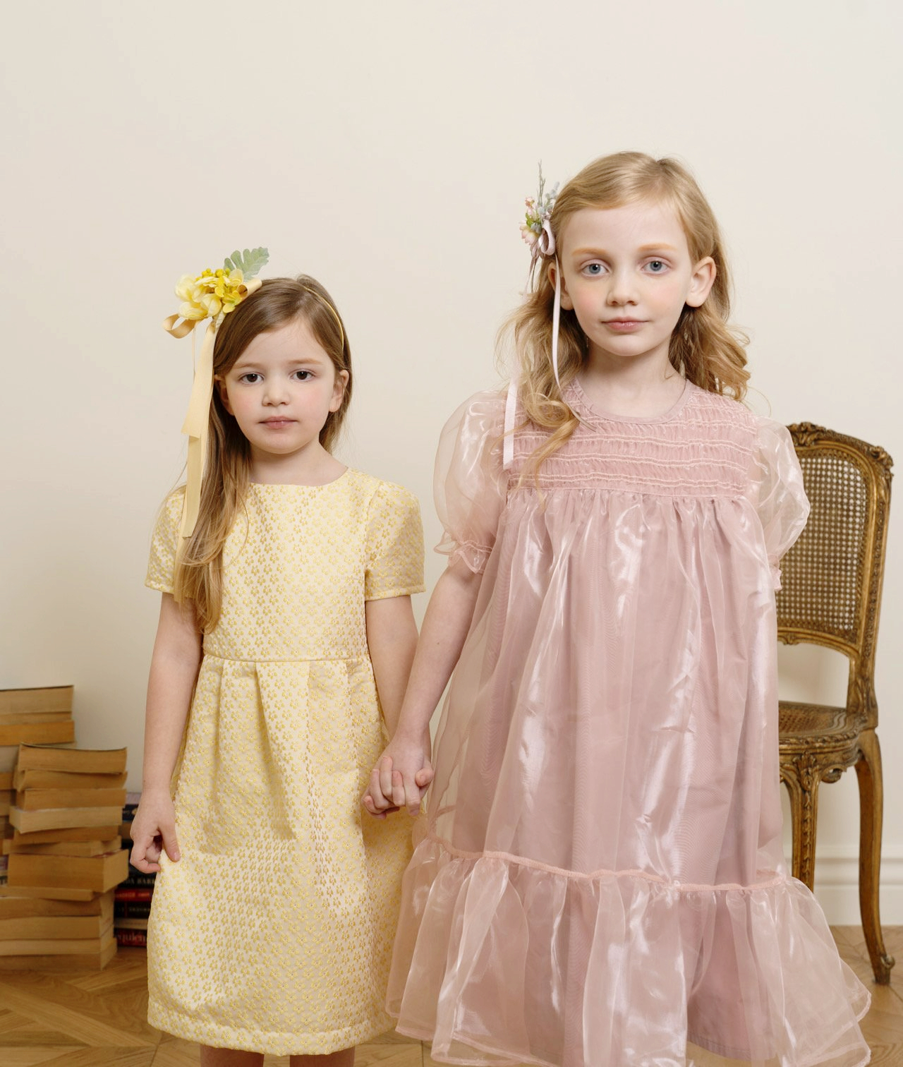 Le Bev - Korean Children Fashion - #childofig - Yellow Flower Hairband - 4
