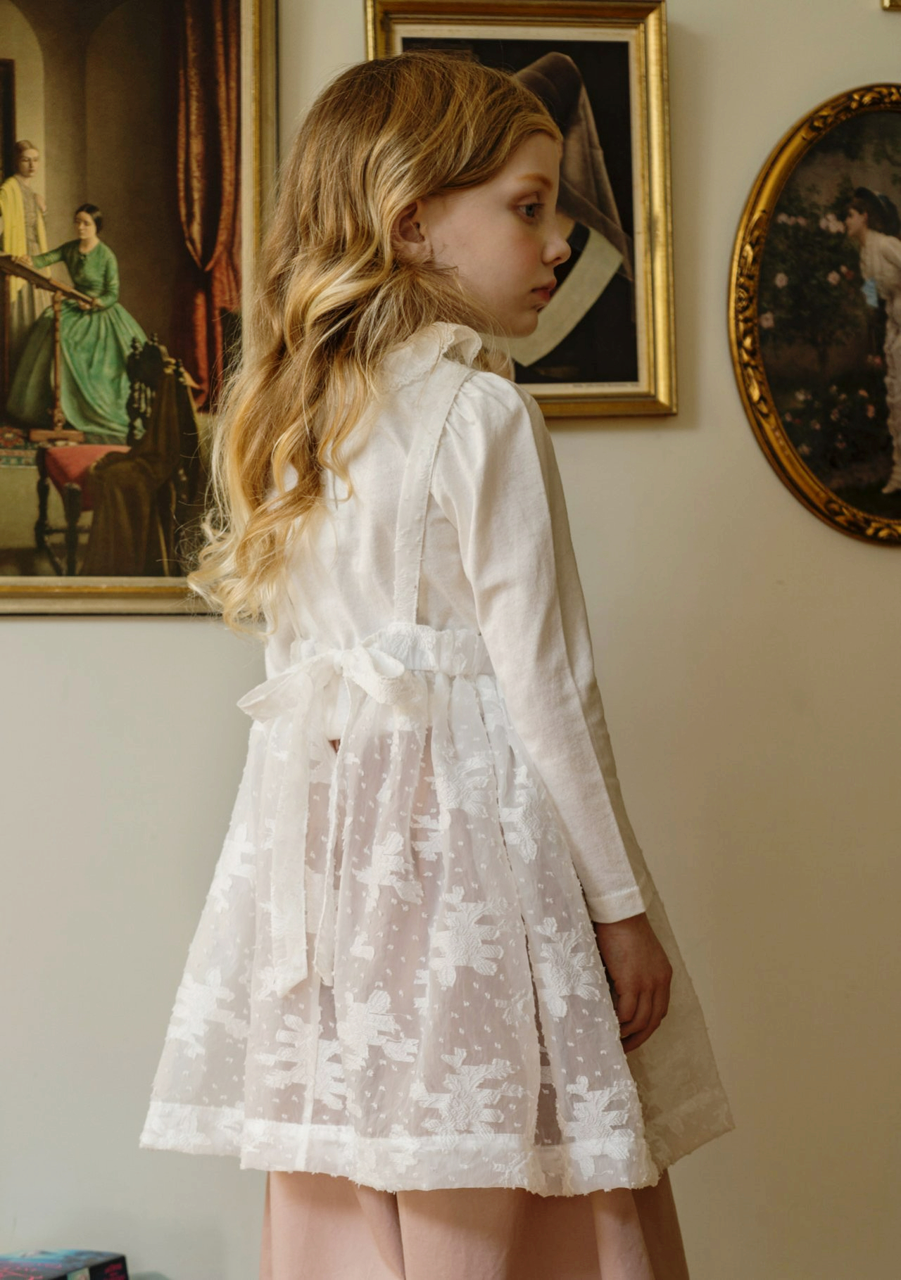 Le Bev - Korean Children Fashion - #childrensboutique - Daisy Apron - 6