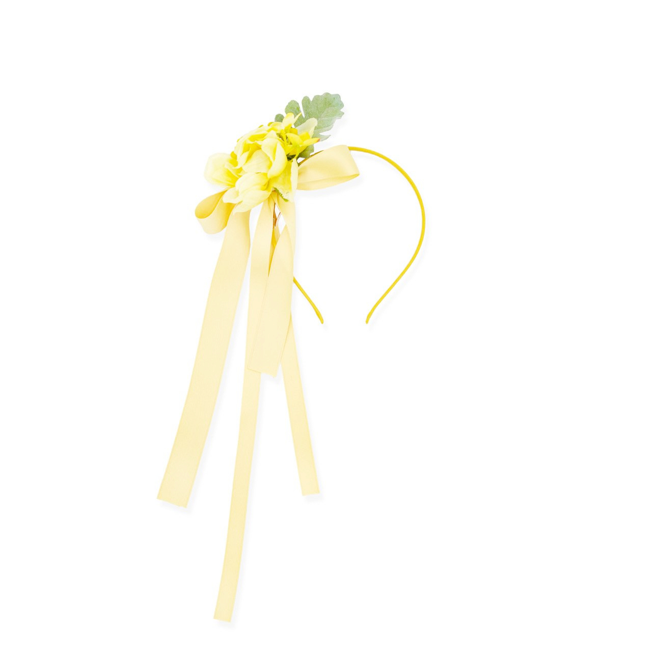 Le Bev - Korean Children Fashion - #childrensboutique - Yellow Flower Hairband - 5