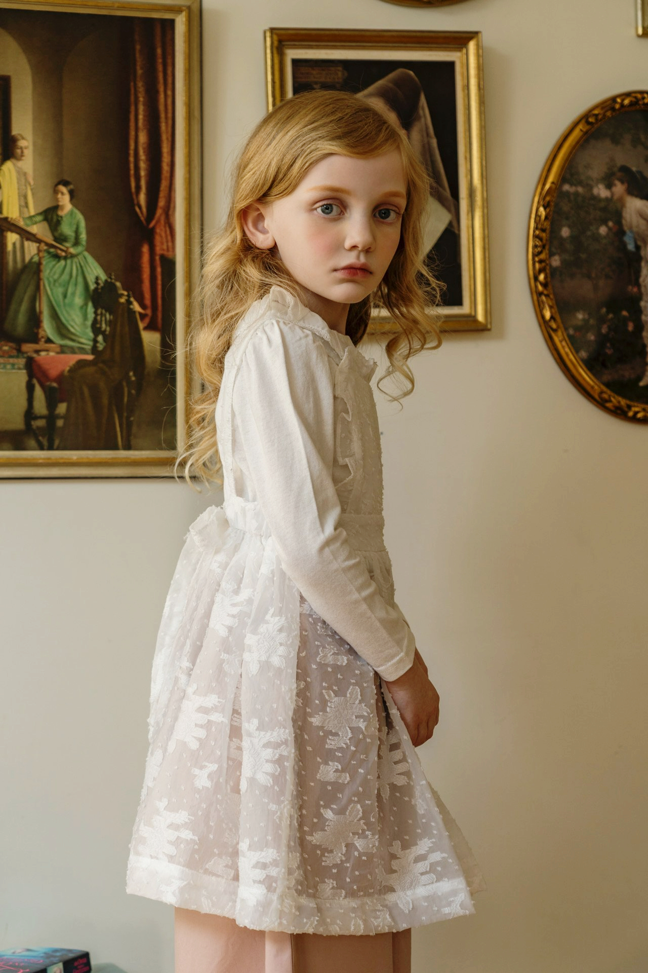 Le Bev - Korean Children Fashion - #fashionkids - Daisy Apron - 9