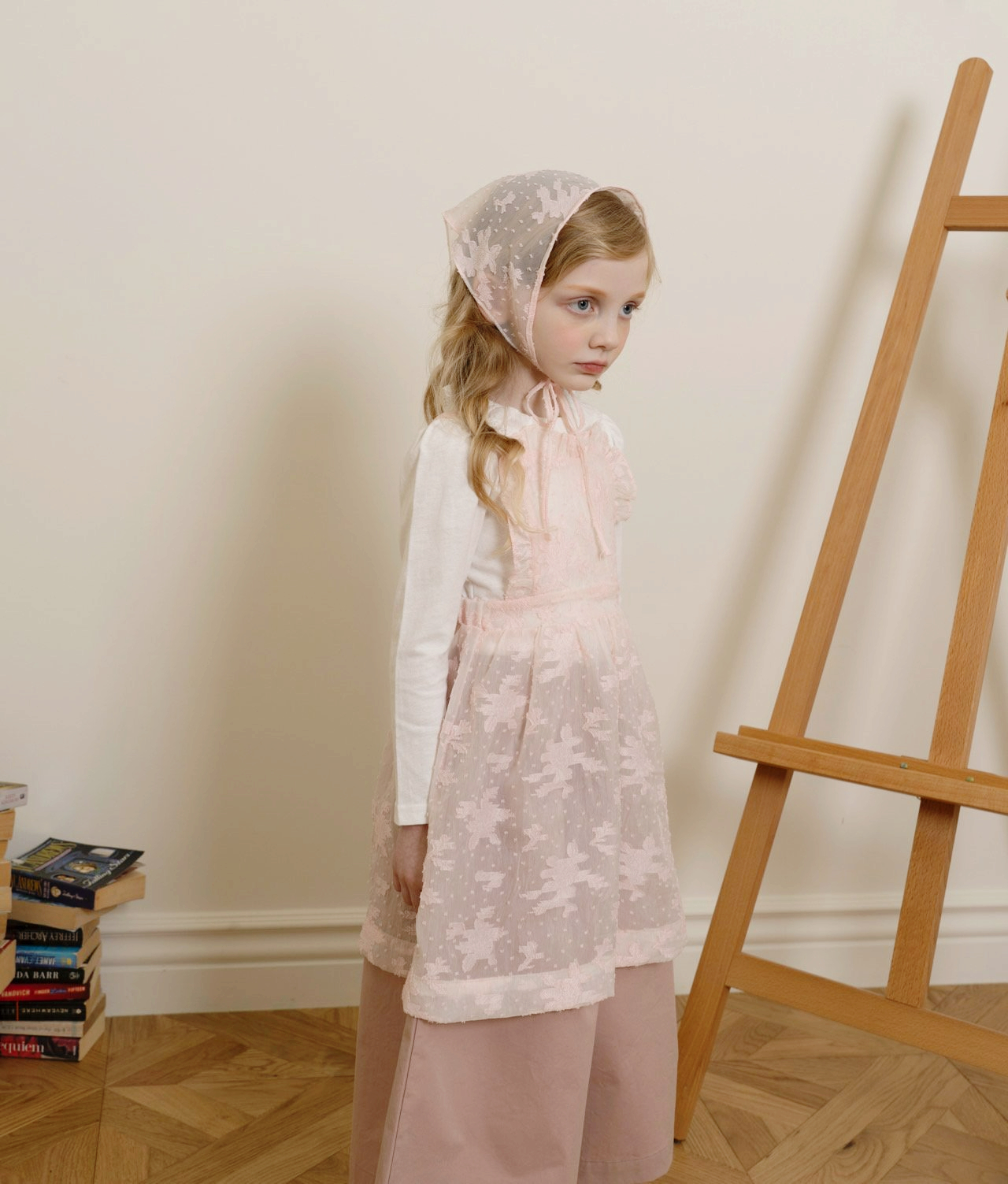 Le Bev - Korean Children Fashion - #kidzfashiontrend - Daisy Apron - 12