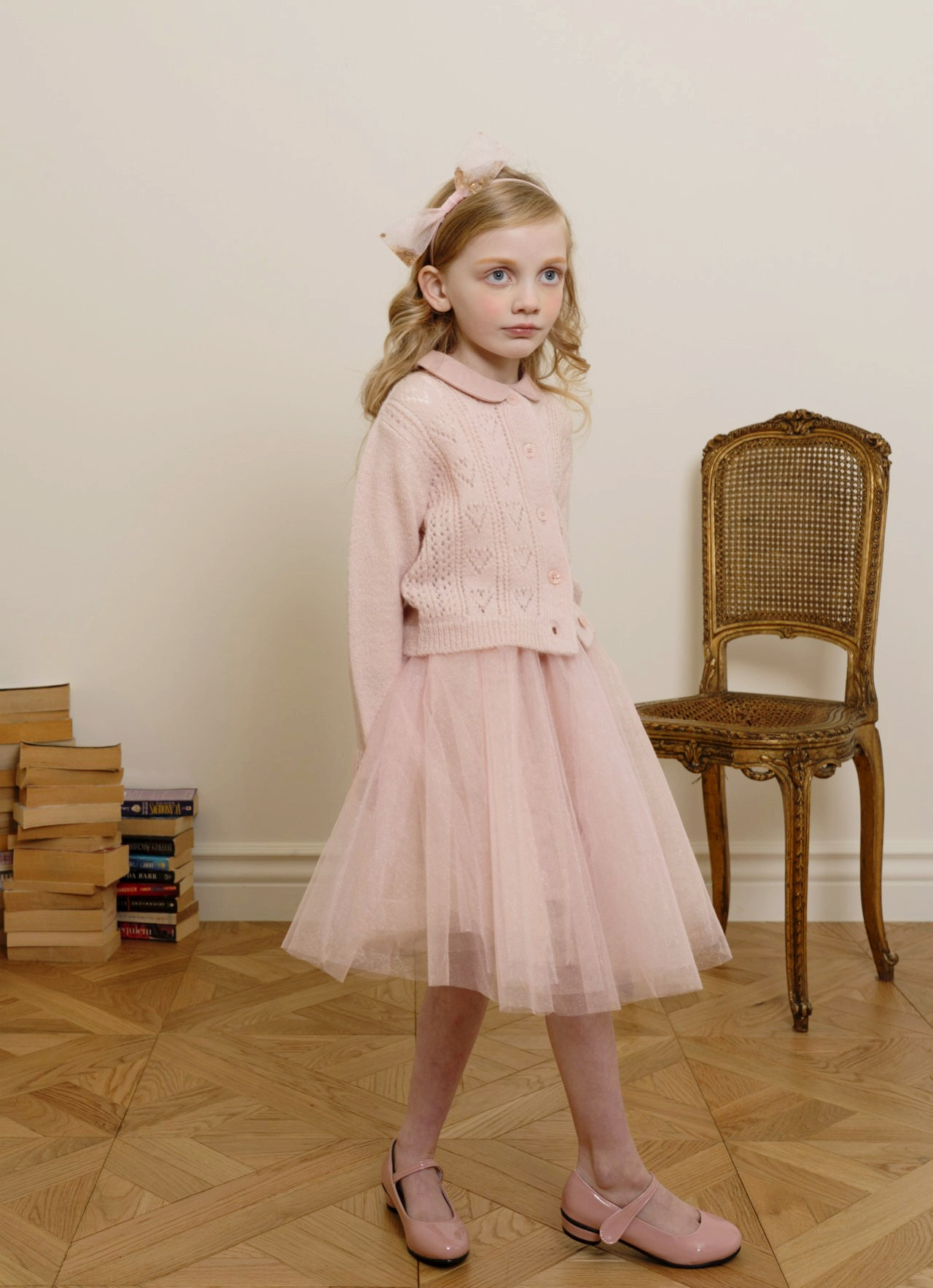 Le Bev - Korean Children Fashion - #toddlerclothing - Two Tone Skirt - 9
