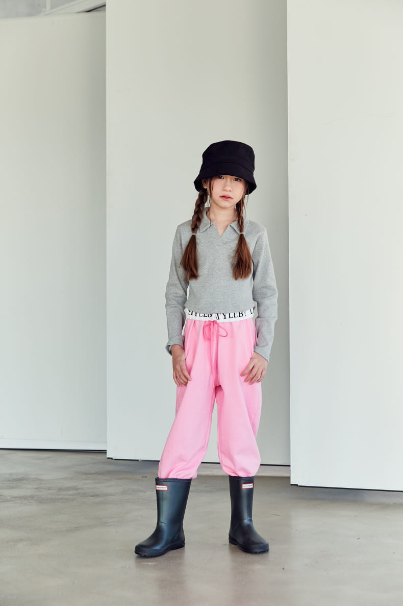 Lilas - Korean Children Fashion - #Kfashion4kids - Lisa Crop Tee - 6