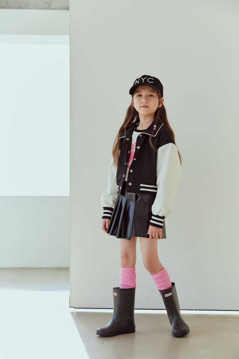 Lilas - Korean Children Fashion - #Kfashion4kids - Won Yung Baseball Jumper - 7