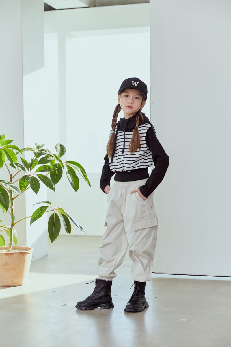 Lilas - Korean Children Fashion - #Kfashion4kids - Jja Jjan Hoody Vest - 2