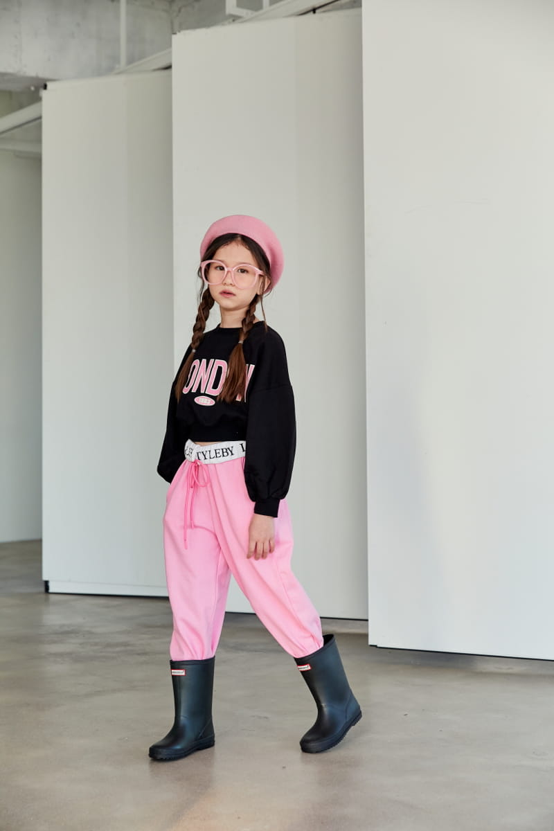 Lilas - Korean Children Fashion - #childofig - London Crop Sweatshirt - 8