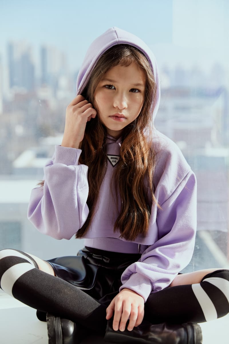 Lilas - Korean Children Fashion - #designkidswear - Bouquet Hoody Tee - 5