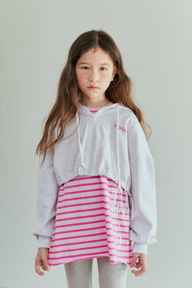 Lilas - Korean Children Fashion - #childrensboutique - Sweet Crop Jumper - 4