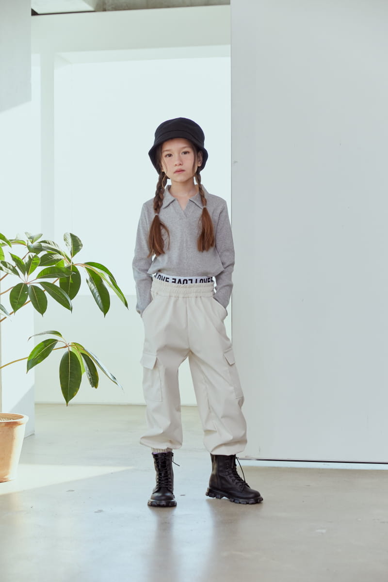 Lilas - Korean Children Fashion - #kidsshorts - Lisa Crop Tee - 3