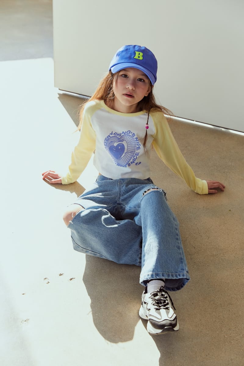 Lilas - Korean Children Fashion - #kidsstore - Hit Bbong Color Tee - 5