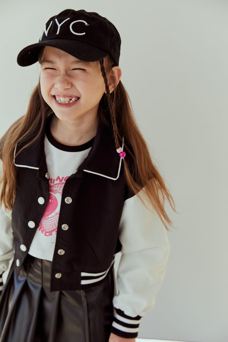 Lilas - Korean Children Fashion - #kidzfashiontrend - Won Yung Baseball Jumper - 6