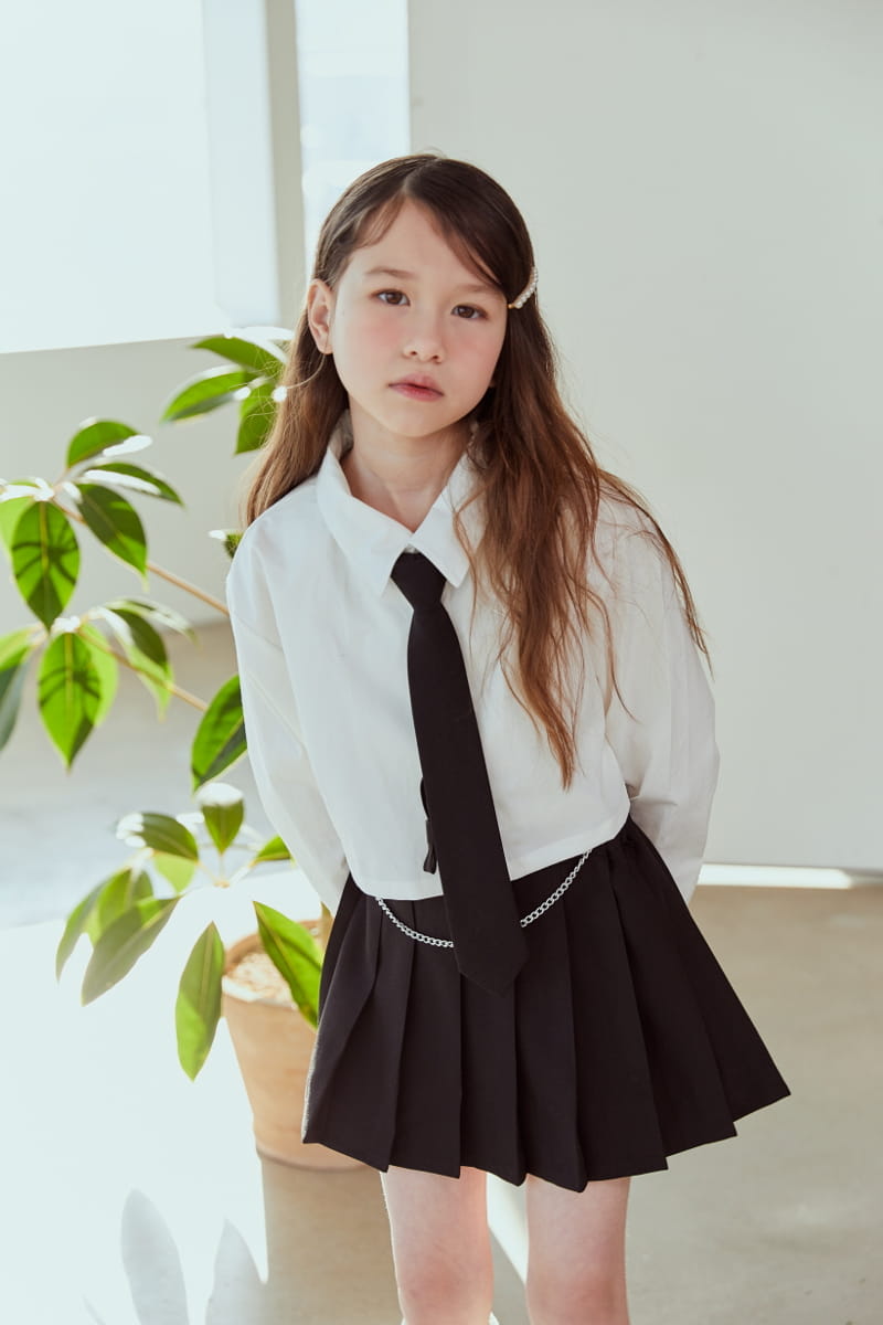 Lilas - Korean Children Fashion - #stylishchildhood - Bonny Crop Shirt - 3
