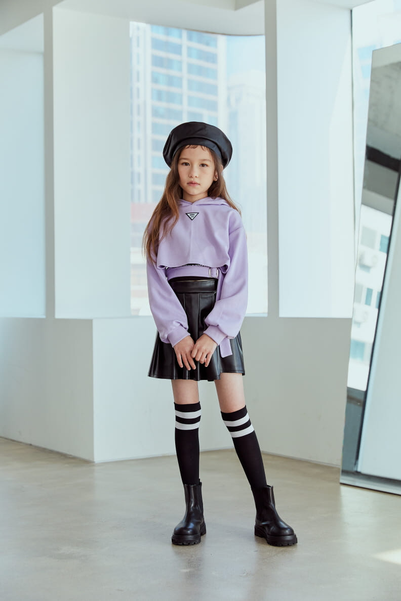 Lilas - Korean Children Fashion - #toddlerclothing - Bouquet Hoody Tee