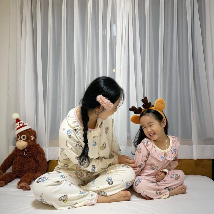 Lime & Blue - Korean Children Fashion - #childofig - Princess Top Bottom Set