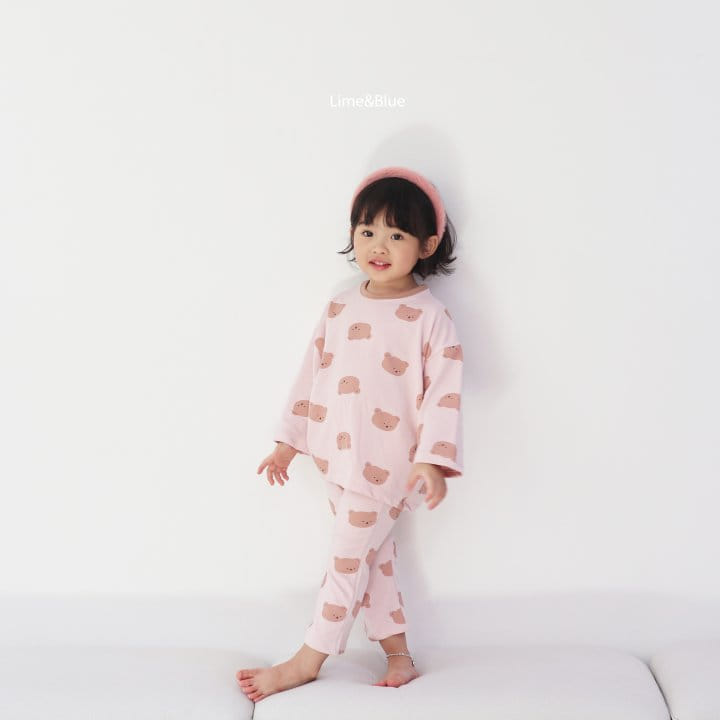 Lime & Blue - Korean Children Fashion - #kidsshorts - Bear Easywear - 5