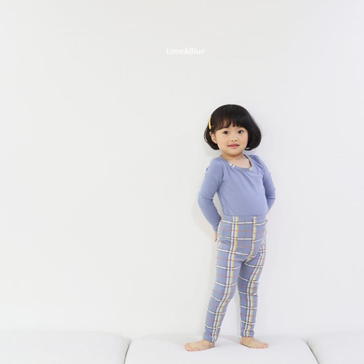 Lime & Blue - Korean Children Fashion - #minifashionista - Basic Check Easywear - 11