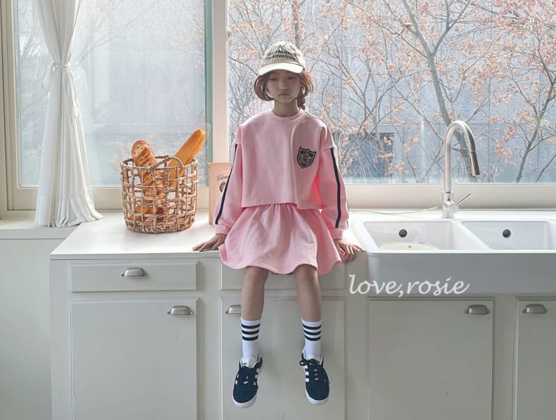Love Rosie - Korean Children Fashion - #toddlerclothing - Two Tape Girl Skirt Top Bottom SET - 8