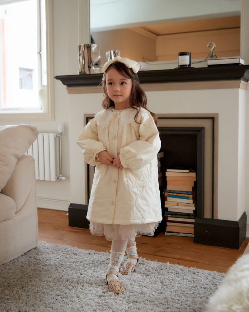 Loveplain - Korean Children Fashion - #childofig - Clare Quilting Coat - 5