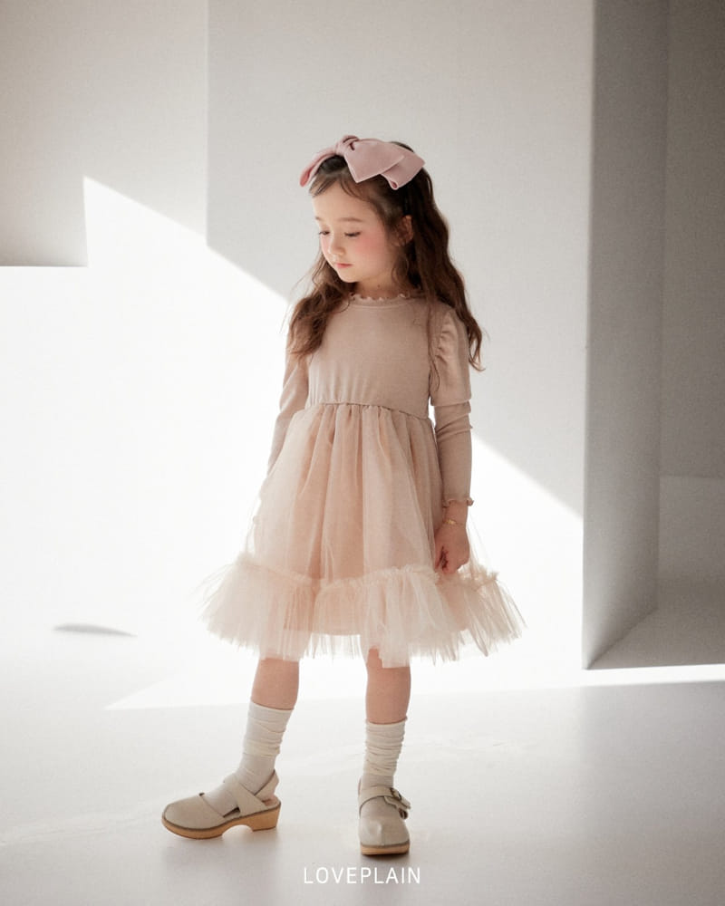 Loveplain - Korean Children Fashion - #designkidswear - Love Me One-piece