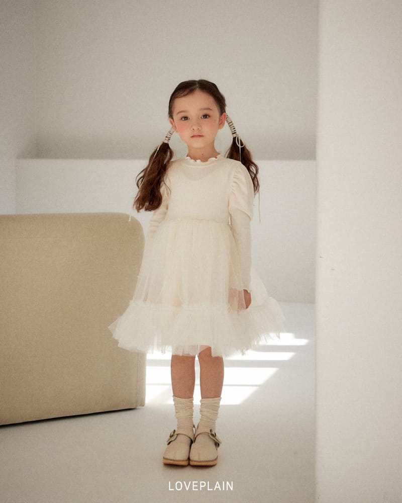 Loveplain - Korean Children Fashion - #fashionkids - Love Me One-piece - 4