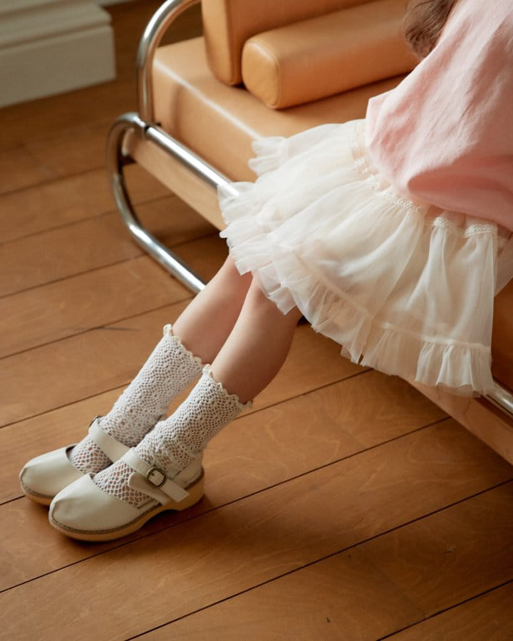 Loveplain - Korean Children Fashion - #littlefashionista - Creamy Tutu Skirt - 5