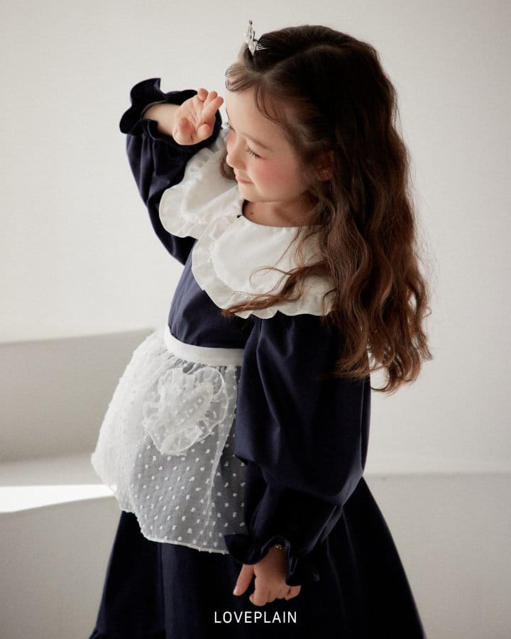 Loveplain - Korean Children Fashion - #littlefashionista - Snow Flower Apron - 3